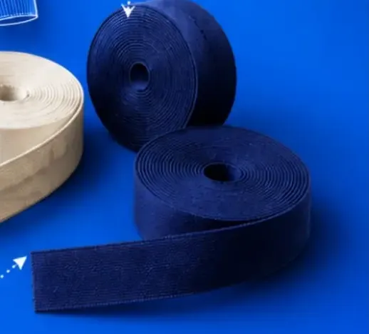 Elastic rolls and support trims