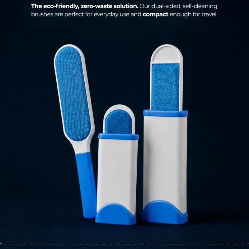 Lint rollers and garment brushes
